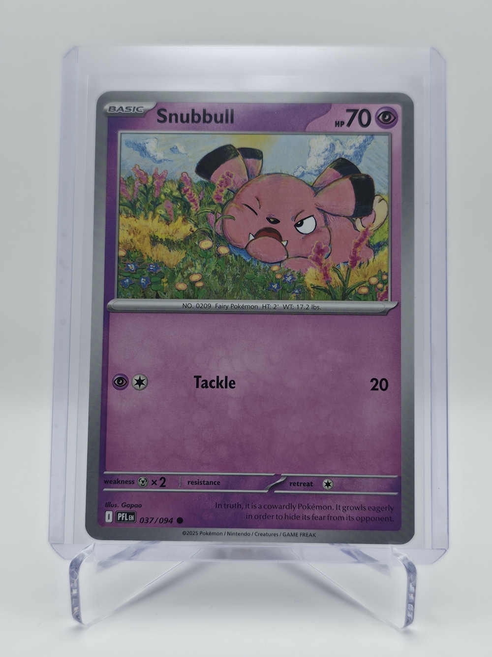 Pokémon TCG - Snubbull - Phantasmal Flames - 037/094
